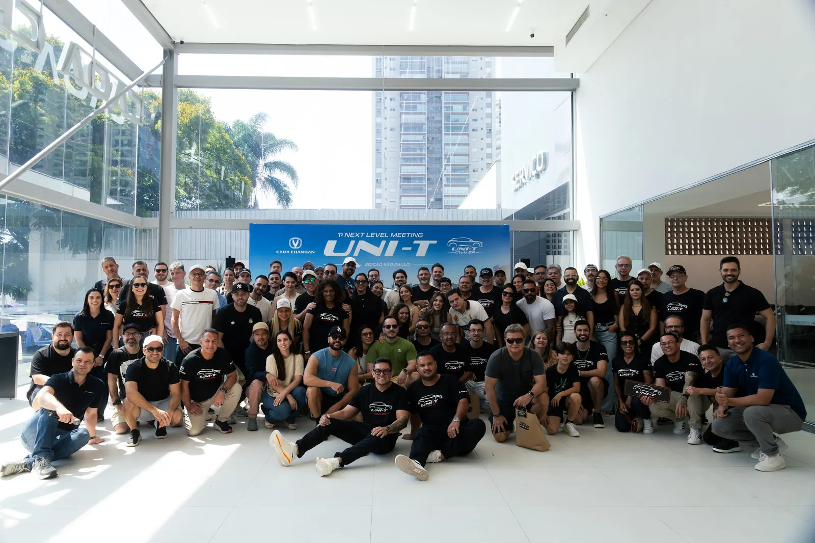 CAOA Changan reúne 52 unidades do UNI-T em maior encontro de proprietários do modelo no mundo