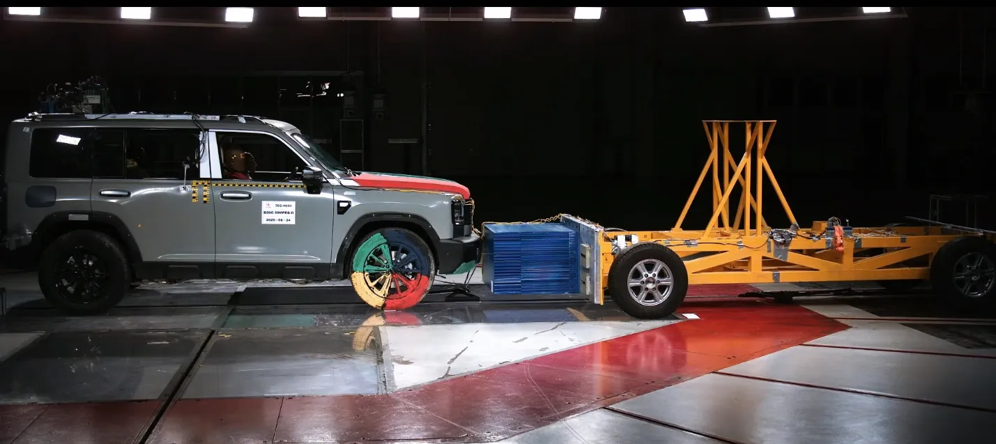 Haval H7 marca 4.000º crash test do laboratório de segurança da GWM
