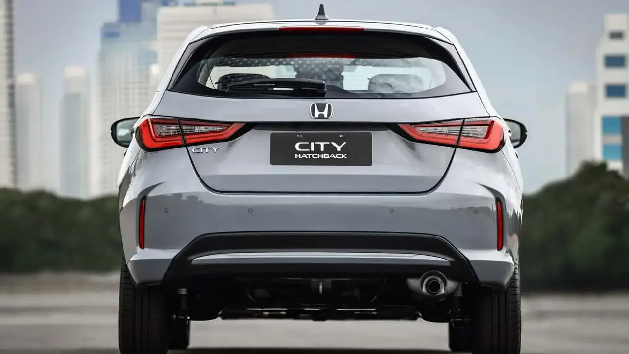 Traseira do City Hatchback
