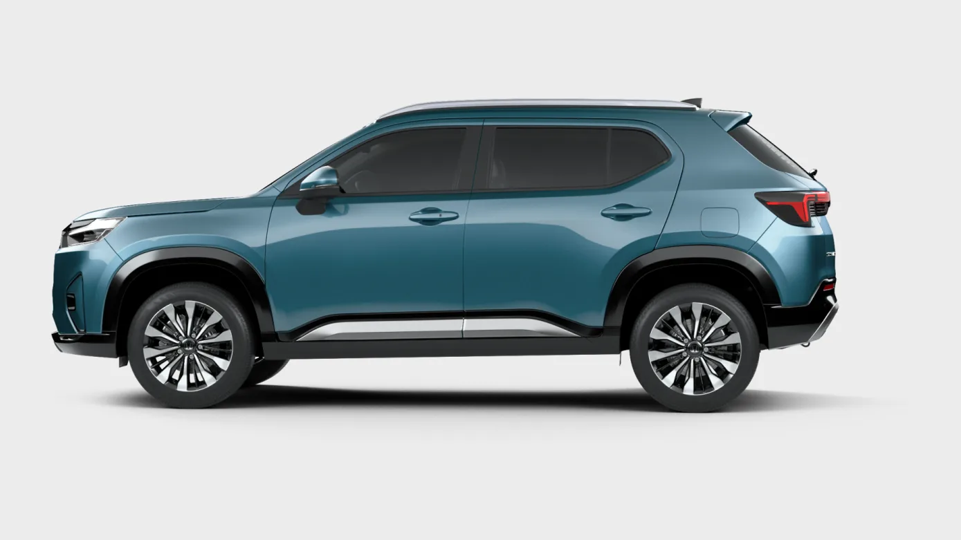Novo Honda Elevate visto de lado