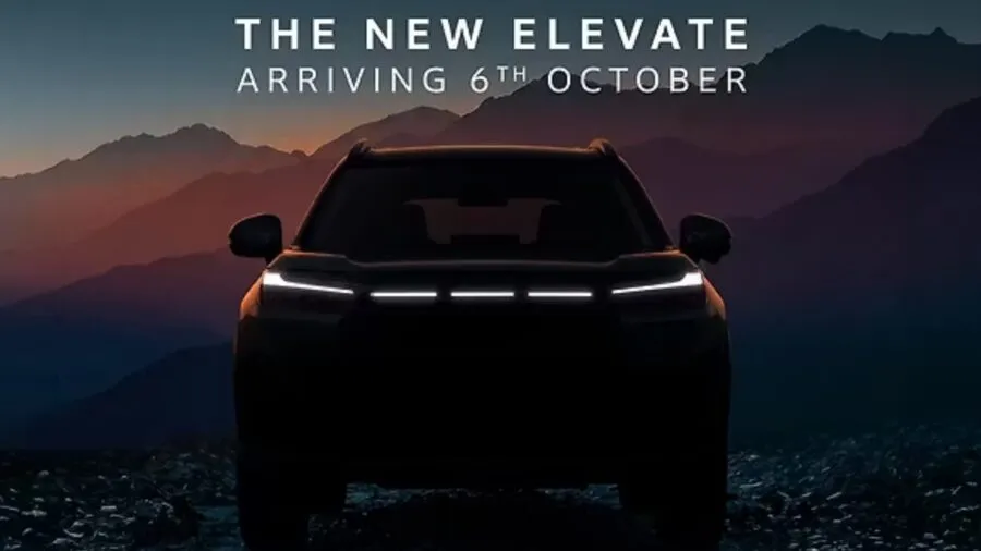 Honda Elevate, que dá origem ao WR-V, ganha visual renovado na Índia