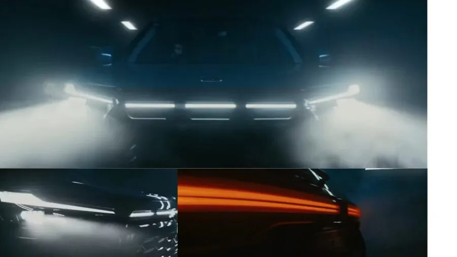 Teaser do Honda Elevate reestilizado mostra a faixa de LED dianteira e as lanternas traseiras interligadas