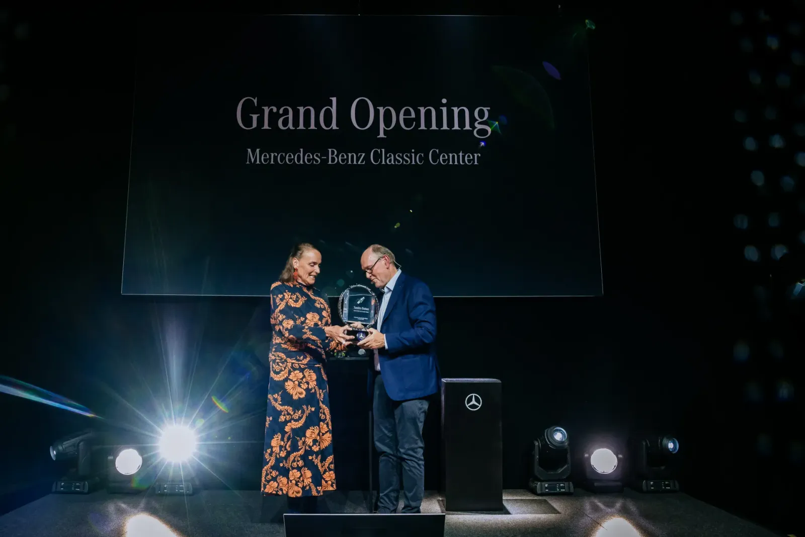 Cerimônia de inauguração da ampliação do Classic Center