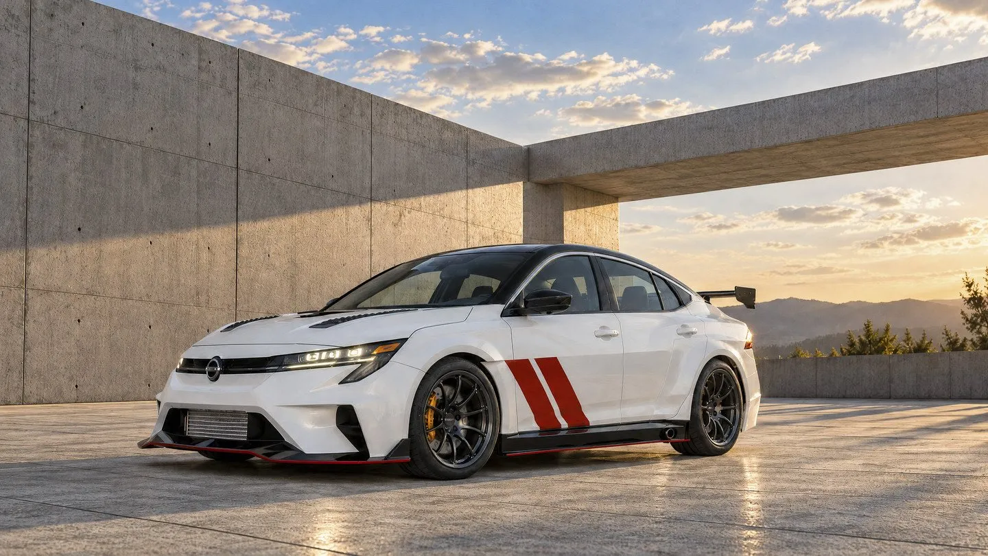 Nissan resgata Sentra Spec-V com 300 cv e apresenta dois projetos baseados no Z na SEMA 2026