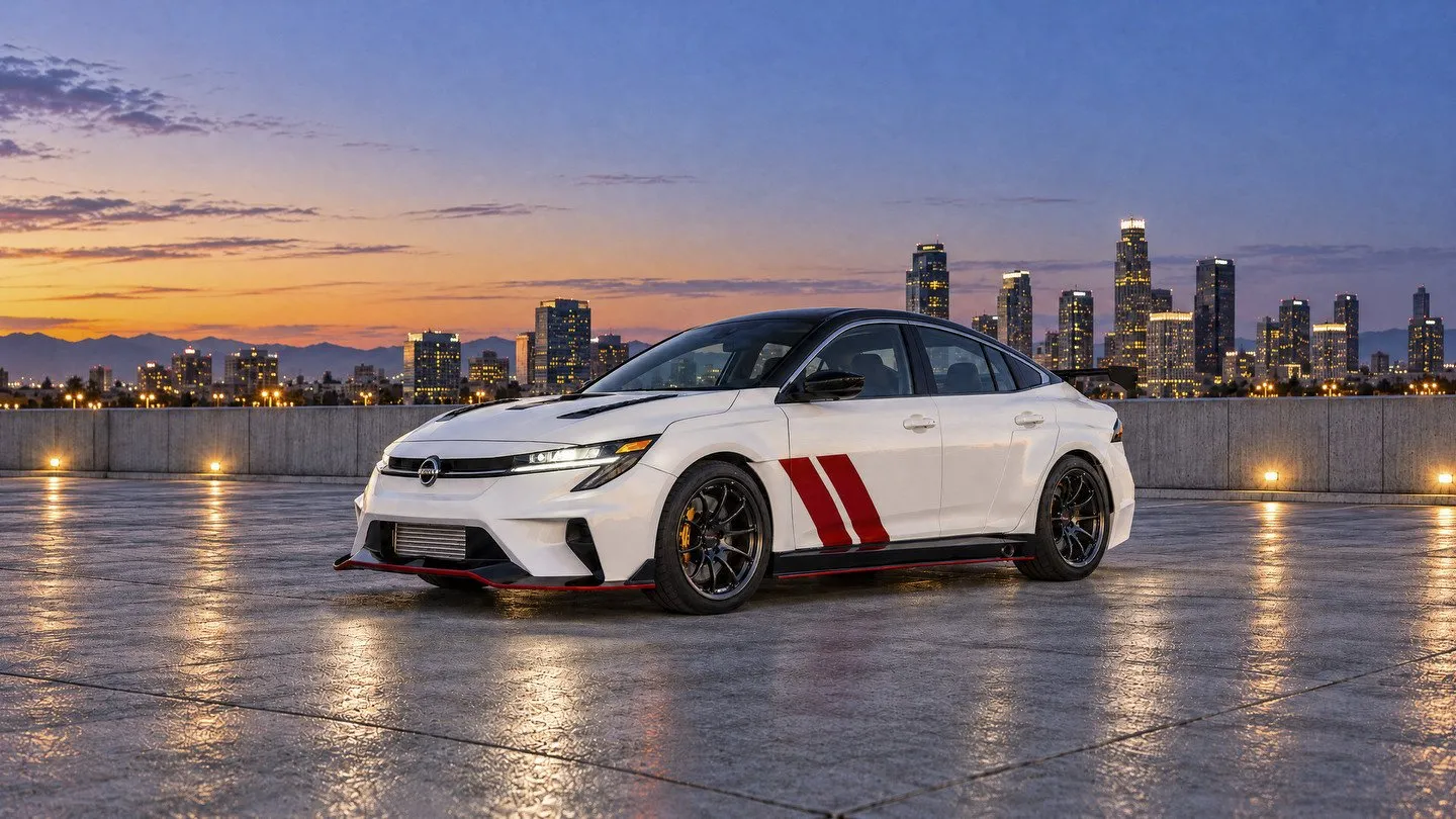 Sentra Spec-V Concept com kit widebody BOMEX