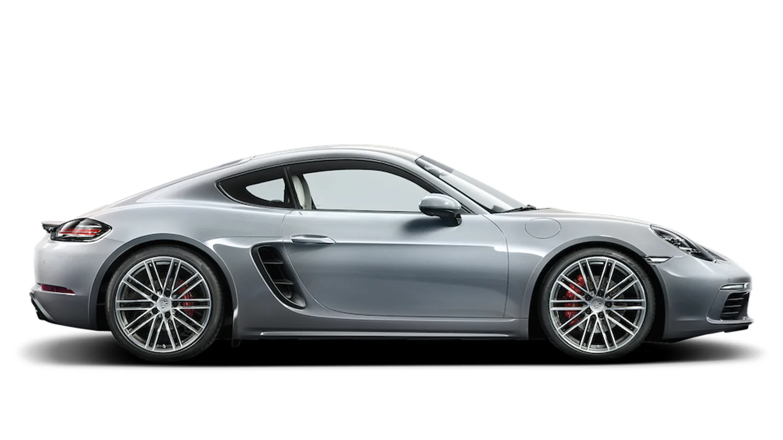 Porsche 718 Cayman visto de lado