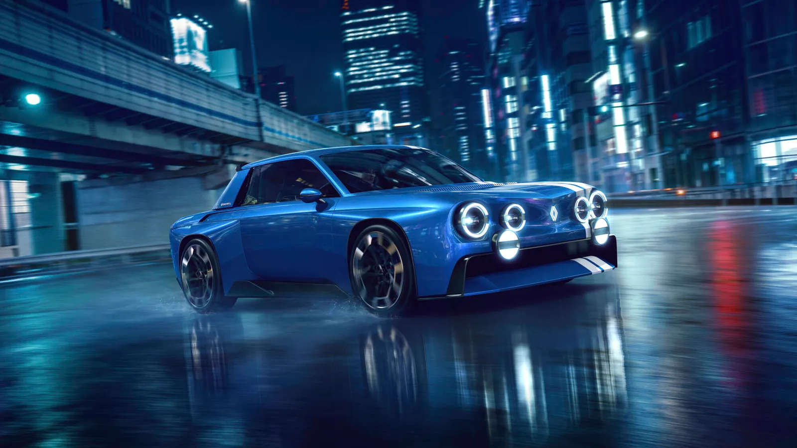 Renault 8 Gordini Concept: o ícone da tração traseira chega à era elétrica