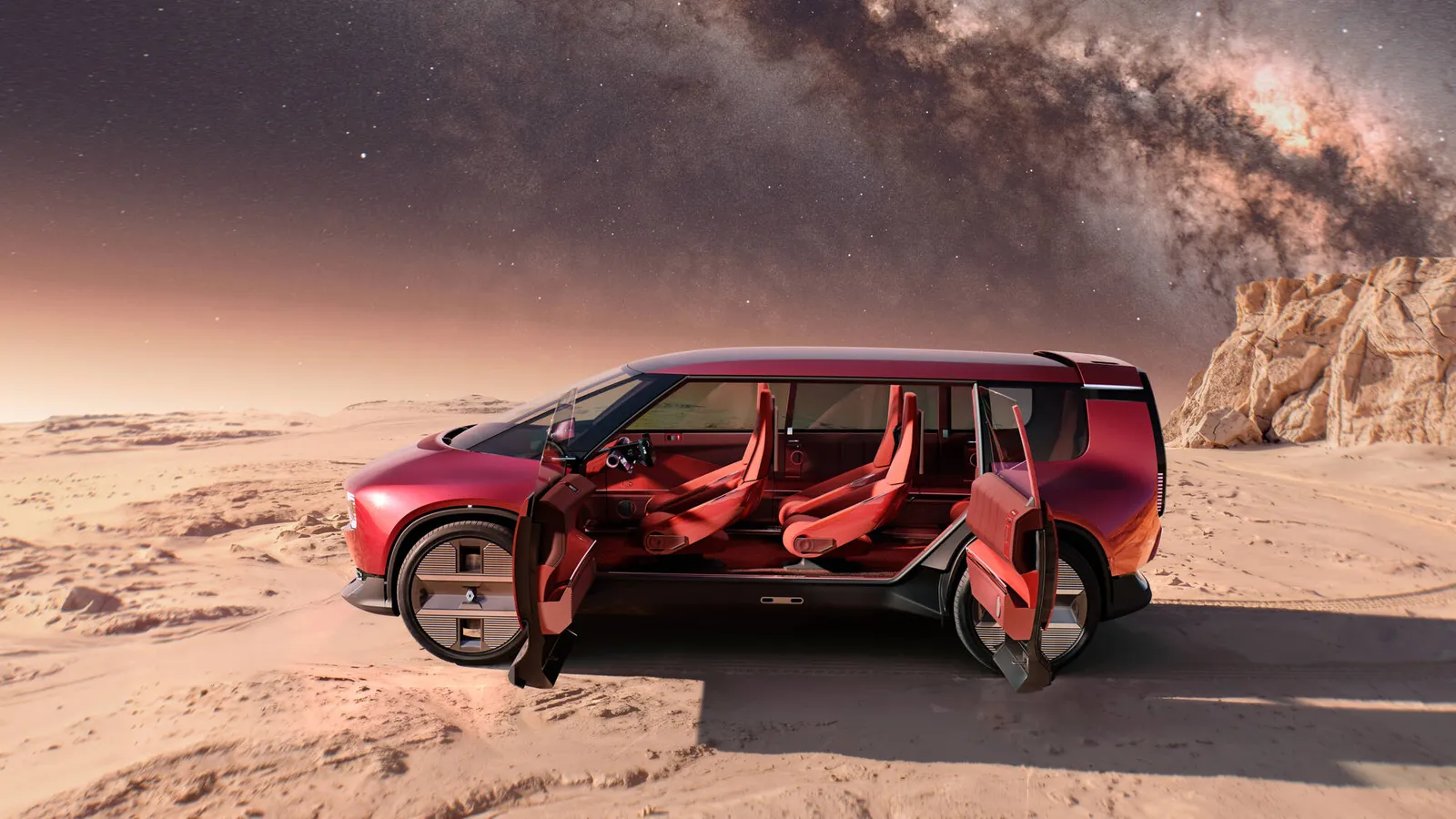 Renault E-Space Concept traz de volta a minivan, agora elétrica e com seis poltronas que giram
